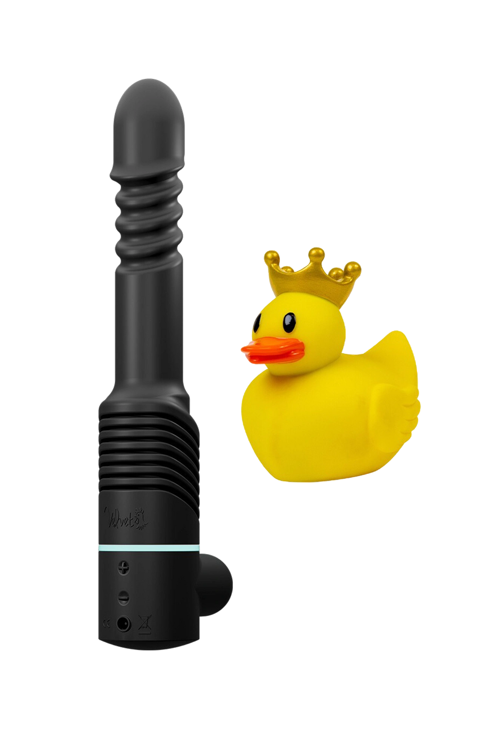 Splash Zone Thrusting Dildo and Ducky Bullet Vibrator for Women