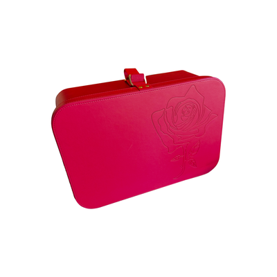 Rose Storage and Carry on Travel Case with Lock by GOOROO
