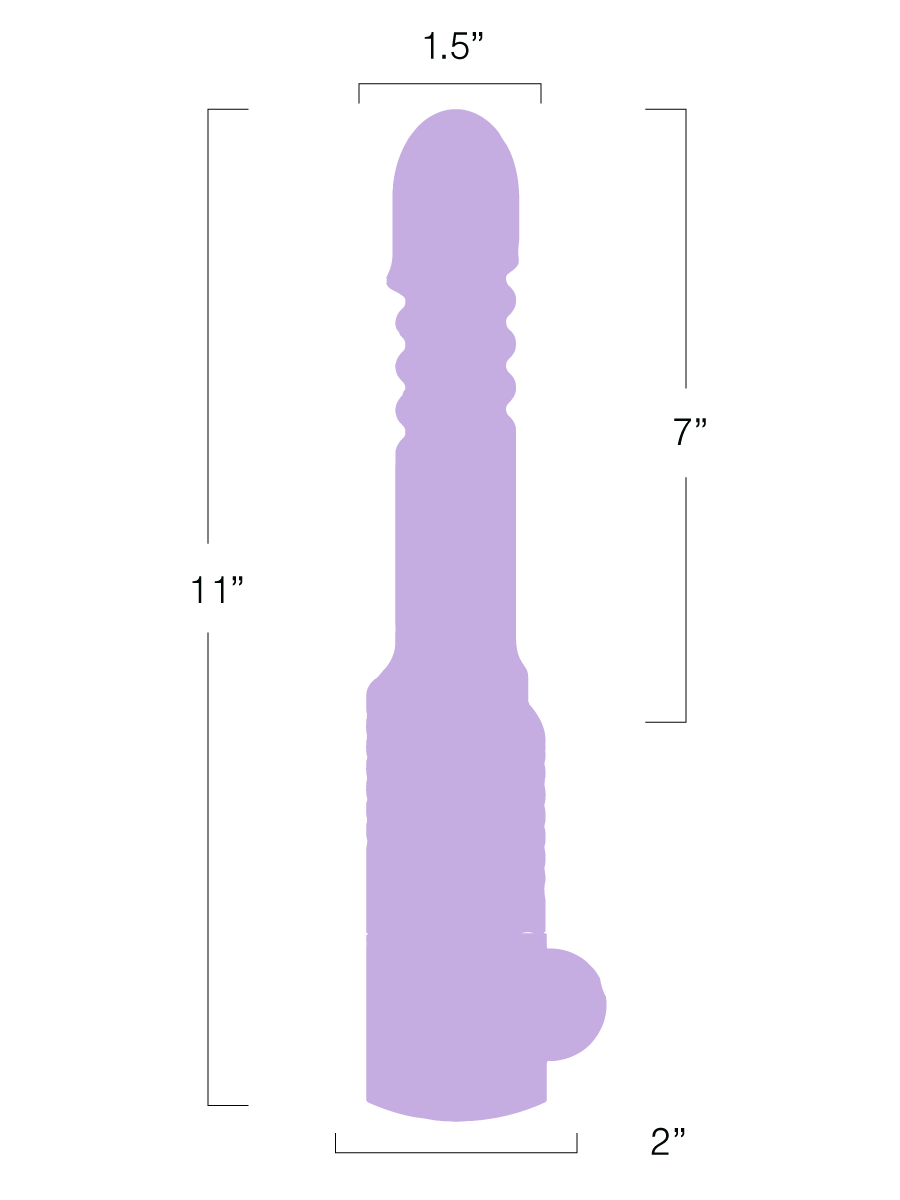big-head-dildo, frankie realistic thrusting dildo size