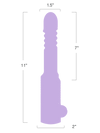 big-head-dildo, frankie realistic thrusting dildo size