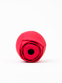 suction vibrator, red pleasure sex toy